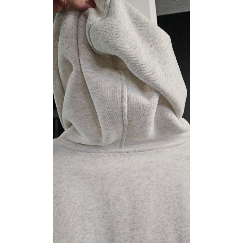 Girlhoodcore White Fox Bout Vol.3 Oatmeal Marle Oversized Puff Print Hoodie M/L - Picture 5 of 8